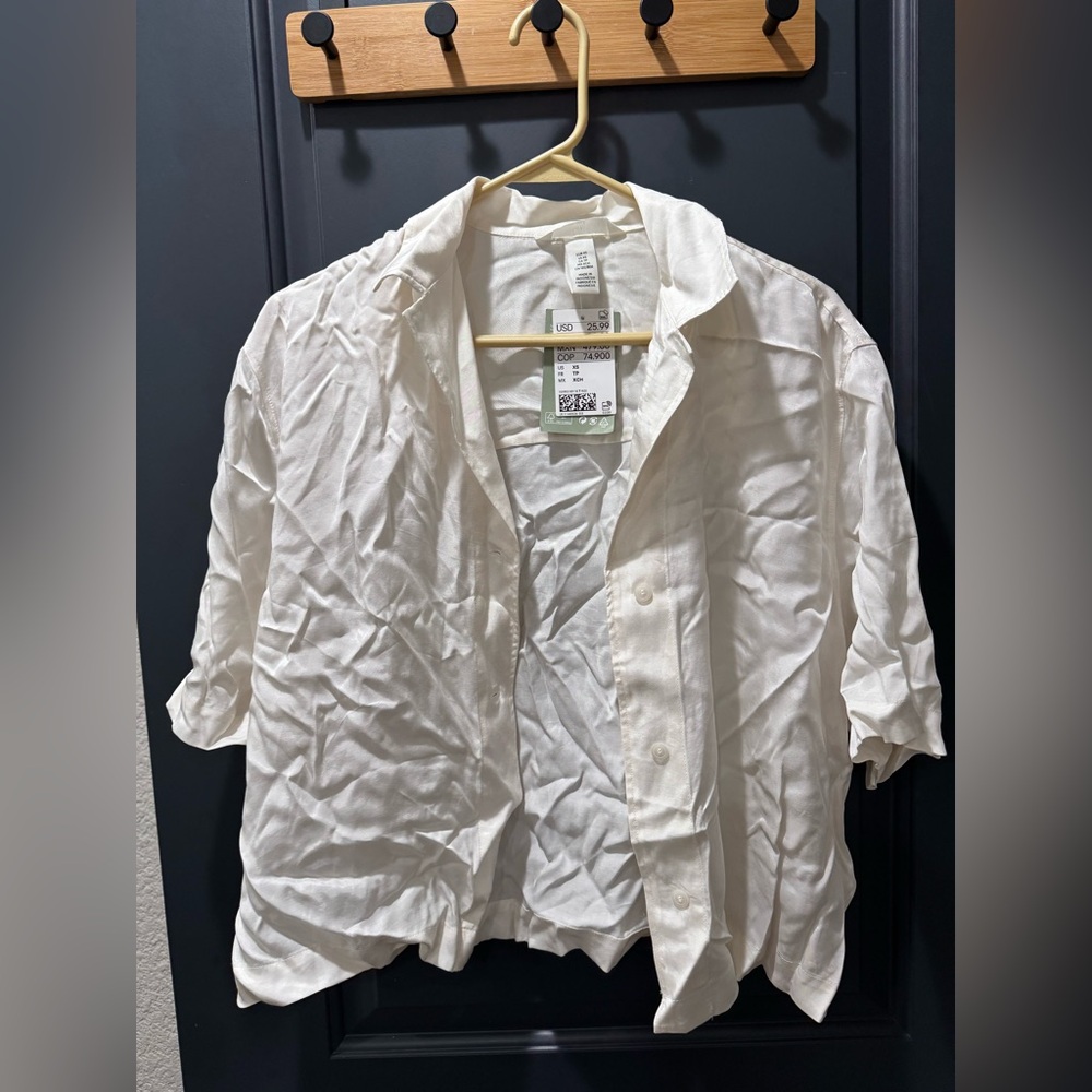 Softy silky button up